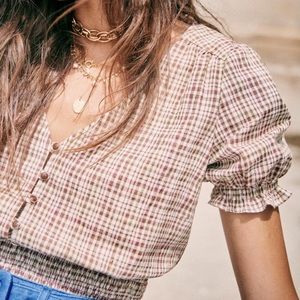 Sezane Feliz Blouse